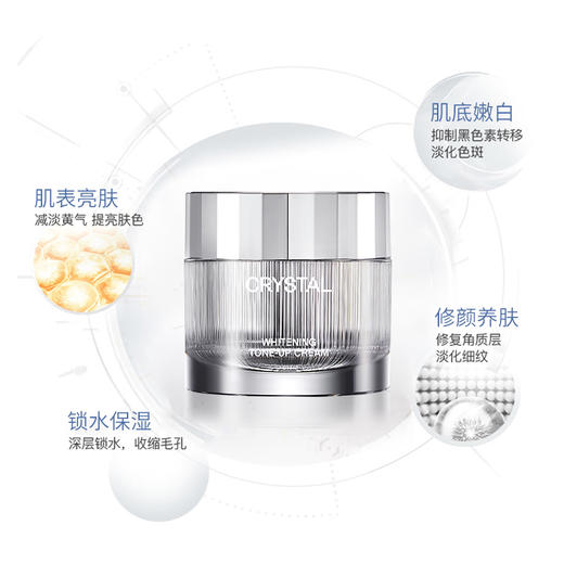 【第二瓶半价优惠】水晶淡斑美白素颜霜——省时省力，一步做女神 商品图3