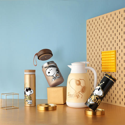 SP-B127G 史努比 清漾 玻璃内胆保温壶 商品图11