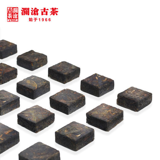 澜沧古茶紫芽小砖古树云南普洱茶生茶生普办公室茶叶迷你100g盒装 商品图1