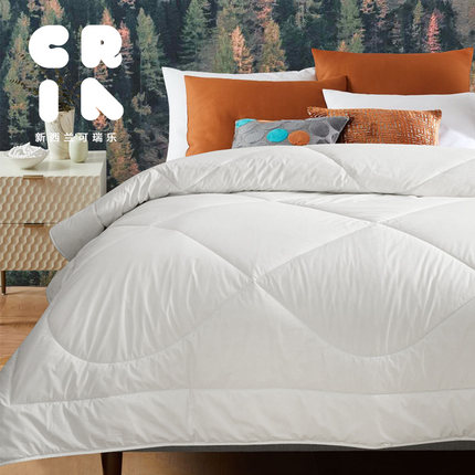CRIA可瑞乐新西兰进口纯羊毛保暖冬被加厚羊绒被芯双人被子羊毛被200*230cm