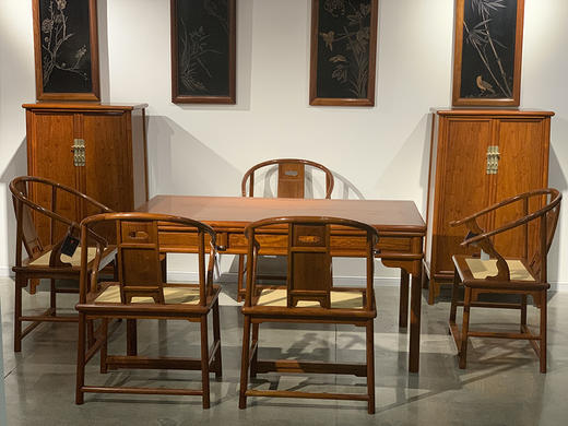 红桥红  家具严选  缅甸花梨(大果紫檀）  【茶室系列】 商品图0