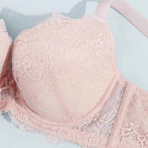 【已下架详情页跳转新链】奶糖派半球杯适合3-4型薄棉夹碗 大罩杯文胸 大码内衣 商品图5