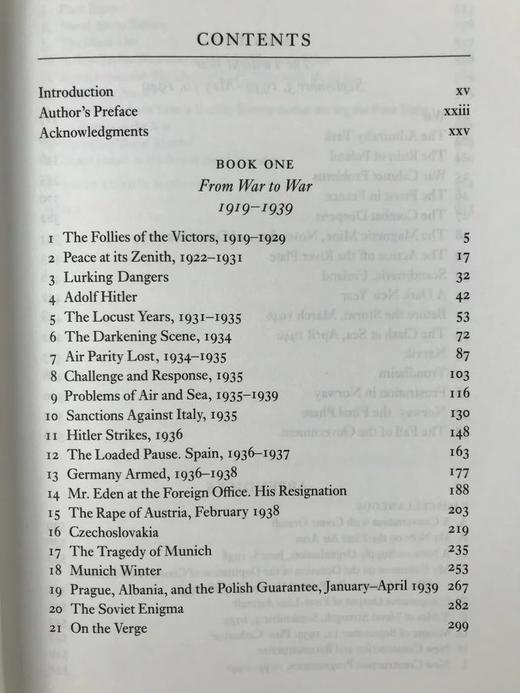 丘吉尔历史巨著《二战回忆录》（全6卷） 约百幅照片插图 精装18开带书匣 商品图6