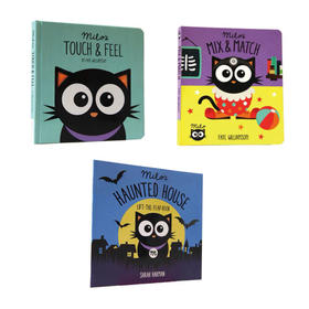 Milo 小猫系列 原版低幼翻翻书 全7册 英文启蒙必备