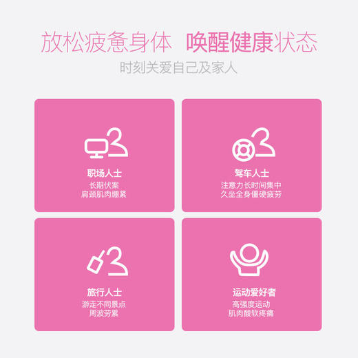 【缓解酸痛】颈椎按摩器全身家用多功能腰部颈部腿部按摩枕理疗仪 商品图5