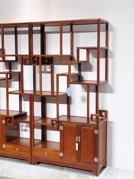 红桥红  家具严选  缅甸花梨(大果紫檀）  【明式博古架】 商品图5
