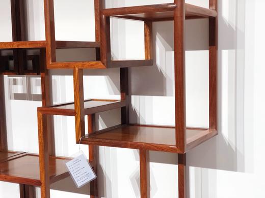 红桥红  家具严选  缅甸花梨(大果紫檀）  【明式博古架】 商品图6