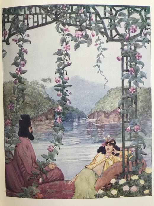 吉尔伯特·詹姆斯经典插图 鲁拜集 精装32开 商品图8