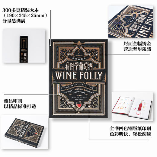 看图学葡萄酒（典藏版） 玛德琳帕克特 贾斯汀海默克著 全角度记录葡萄酒的方方面面 视觉系图表中信出版 商品图2