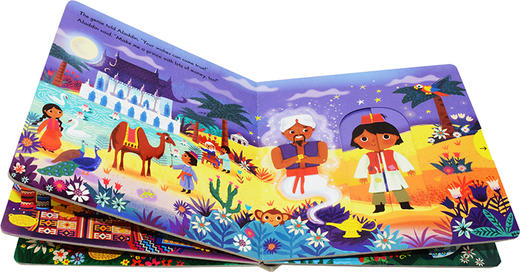 8册大全套 First Stories BUSY系列 童话篇 英文原版儿童绘本 纸板机关操作活动书 儿童启蒙学习英文版 Snow White 幼儿操作书 商品图1