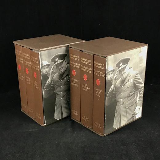 丘吉尔历史巨著《二战回忆录》（全6卷） 约百幅照片插图 精装18开带书匣 商品图1