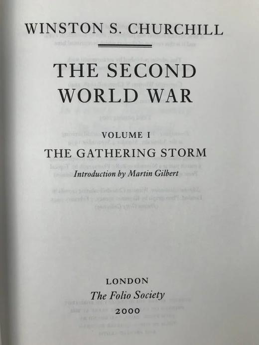 丘吉尔历史巨著《二战回忆录》（全6卷） 约百幅照片插图 精装18开带书匣 商品图4