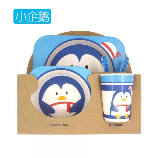竹纤维环保卡通餐具套装 商品图3