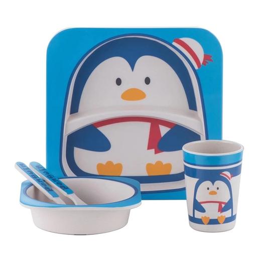 竹纤维环保卡通餐具套装 商品图11
