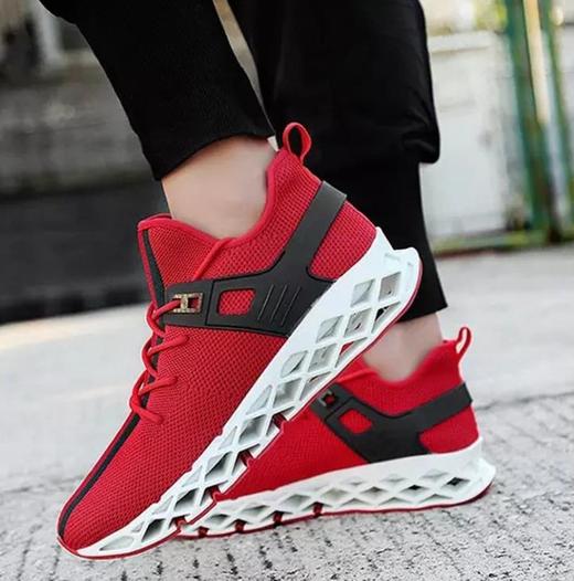 【网球鞋】。户外运动跑步减震网球鞋简约网面网鞋潮休闲鞋子男青少年 商品图1