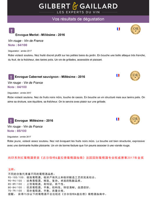 尚印系列红葡萄酒 法国原瓶红酒 商品图4