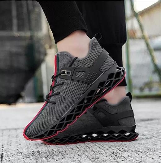 【网球鞋】。户外运动跑步减震网球鞋简约网面网鞋潮休闲鞋子男青少年 商品图2