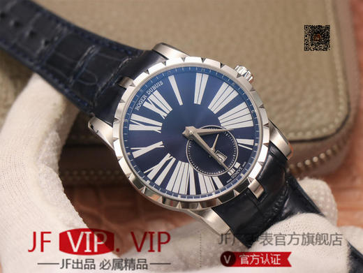 PF 罗杰.杜彼 EXCALIBUR(王者系列) DBEX0535基础系列，表径42MM厚度10.5MM，美洲鳄鱼皮表带，进口9015机芯，男士腕表， 商品图3