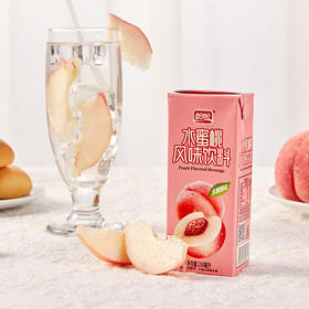 盼盼水蜜桃果汁 250ml*24盒 整箱 水蜜桃味 饮料