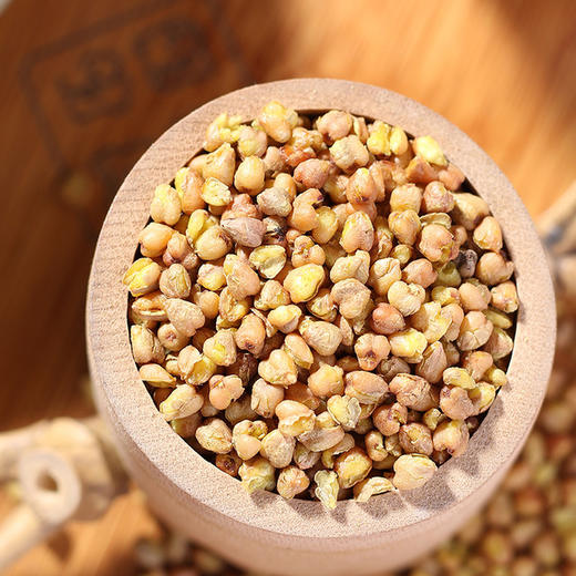 大凉山 膨化胚芽黄苦荞麦茶 整粒全膨 500g 商品图2