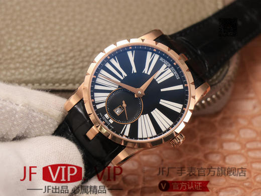 PF 罗杰.杜彼 EXCALIBUR(王者系列) DBEX0535基础系列，表径42MM厚度10.5MM，美洲鳄鱼皮表带，进口9015机芯，男士腕表， 商品图2