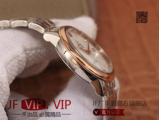 MKS 新品【欧米加蝶飞经典女款系列】，【表壳】腕表尺寸32.7*9.5，日本西铁城9015机芯，附送皮带+扣一条 商品图6