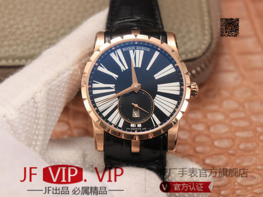 PF 罗杰.杜彼 EXCALIBUR(王者系列) DBEX0535基础系列，表径42MM厚度10.5MM，美洲鳄鱼皮表带，进口9015机芯，男士腕表， 商品图1