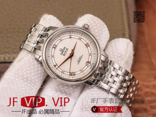 MKS 新品【欧米加蝶飞经典女款系列】，【表壳】腕表尺寸32.7*9.5，日本西铁城9015机芯，附送皮带+扣一条 商品图3