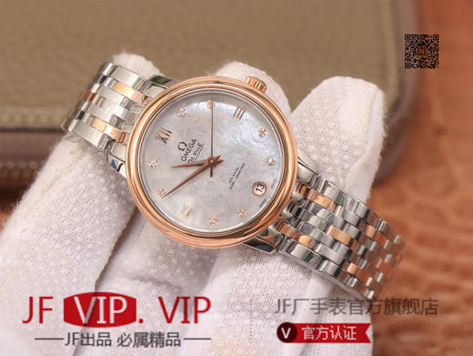 MKS 新品【欧米加蝶飞经典女款系列】，【表壳】腕表尺寸32.7*9.5，日本西铁城9015机芯，附送皮带+扣一条 商品图2