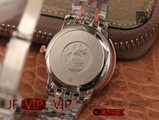 MKS 新品【欧米加蝶飞经典女款系列】，【表壳】腕表尺寸32.7*9.5，日本西铁城9015机芯，附送皮带+扣一条 商品图6