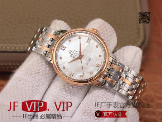 MKS 新品【欧米加蝶飞经典女款系列】，【表壳】腕表尺寸32.7*9.5，日本西铁城9015机芯，附送皮带+扣一条 商品图2