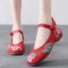 TJ-A-ZY-1805老北京金线绣花圆头绣花鞋   唐织绾 商品缩略图3