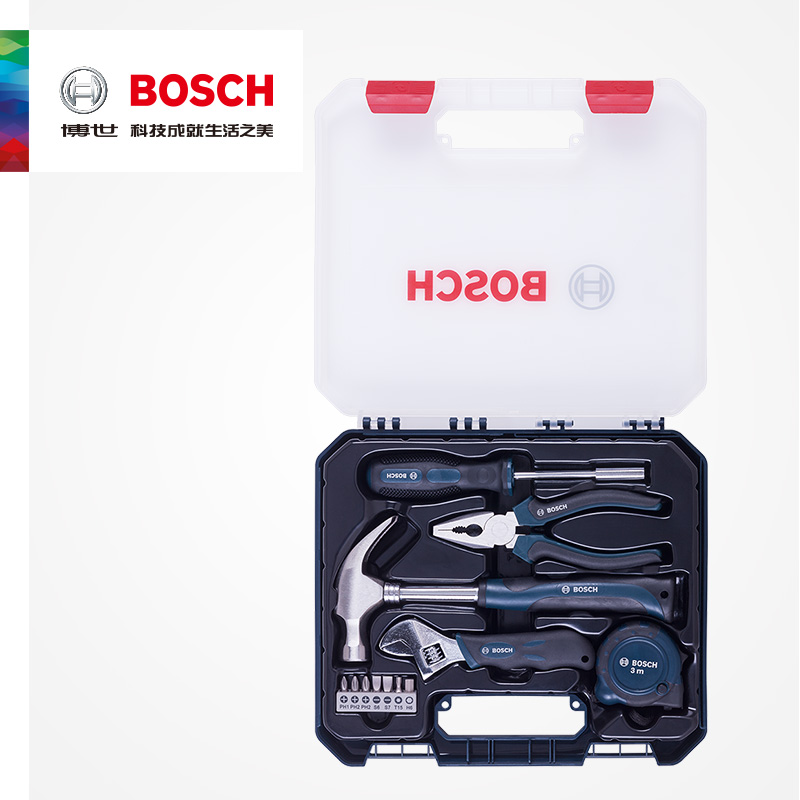 员工内购平台博世12件套家用多功能开关安装维修手动工具套装【工具】