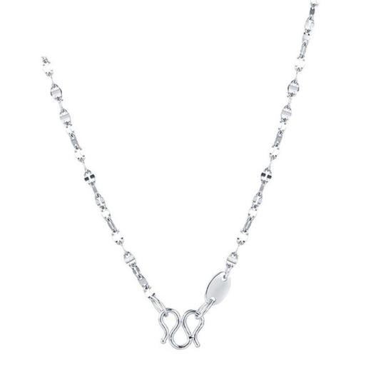 【铂金项链】*铂金/白金Pt950唇形锁骨链送女友闪耀项链 商品图0