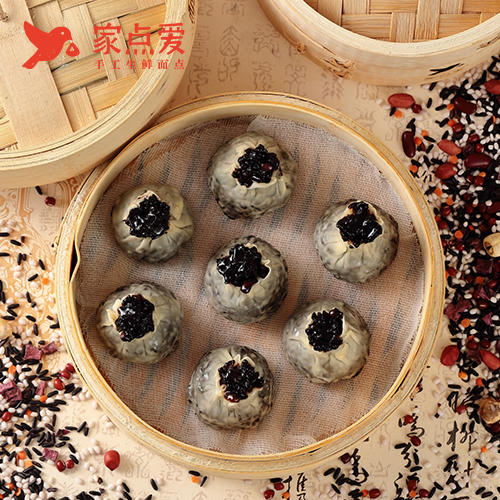 红豆黑米烧麦 商品图3