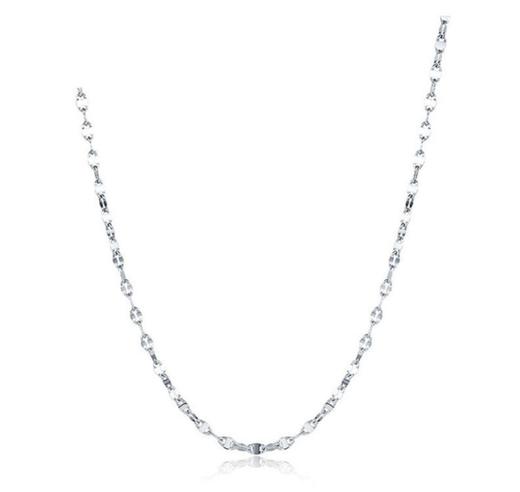 【铂金项链】*铂金/白金Pt950唇形锁骨链送女友闪耀项链 商品图1