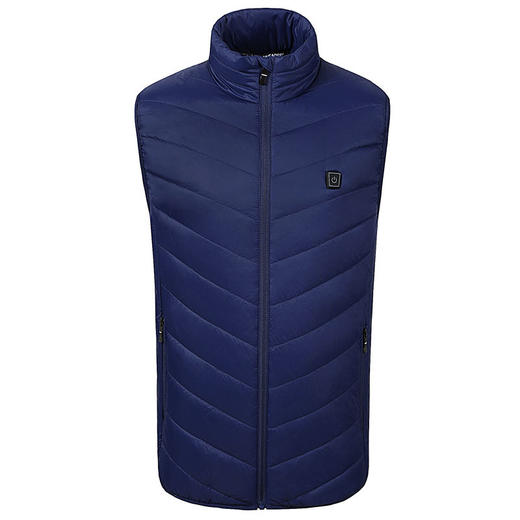 【欧盟CE认证 发热专利一分钟速热】男女无袖智能发热背心USB充电加热保暖马甲 商品图6