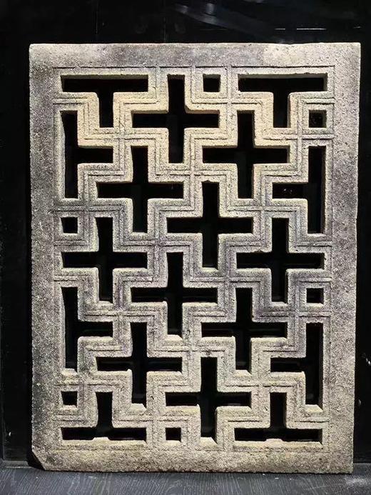 镂空回纹石雕老窗板 顺丰包邮 商品图7