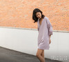 AtelierMissLu / Eileen-香芋紫袖口流苏V领连身裙 商品缩略图12