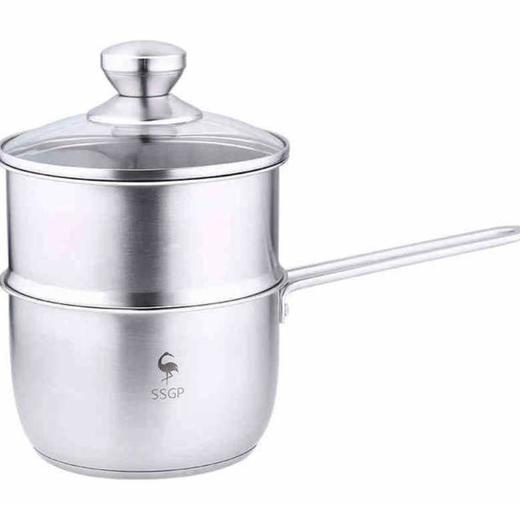 【奶锅】304不锈钢奶锅迷你儿童辅食锅婴儿煮牛奶锅 商品图2