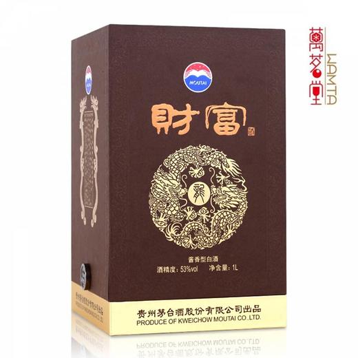 贵州茅台酒股份有限公司出品 53度财富龙酒1L 单坛装 商品图1