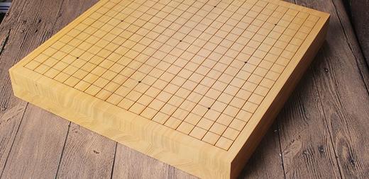 特价处理：新榧实木 双层拼接 单面19路围棋盘 商品图2