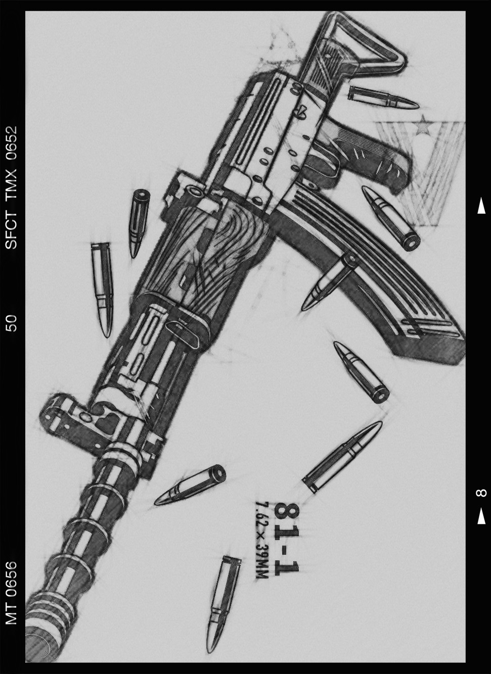 【军武出品】横扫千军八一杠一长袖卫衣