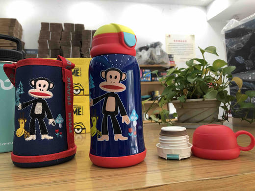 好用！Paulfrank大嘴猴儿童保温杯保温壶 正品 商品图1