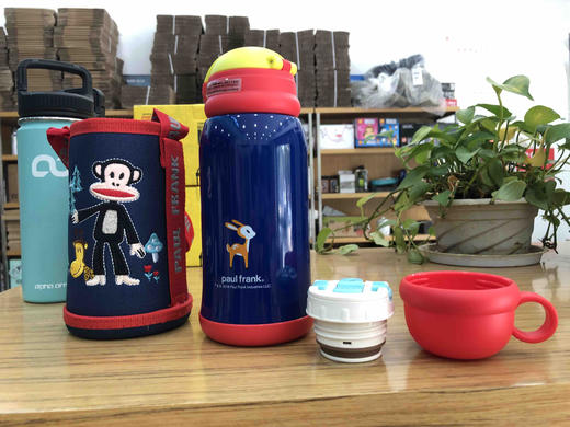 好用！Paulfrank大嘴猴儿童保温杯保温壶 正品 商品图5