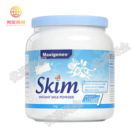 美可卓蓝妹子脱脂奶粉/罐   9344949000174    1*6