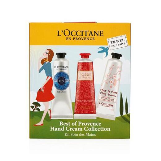双11【香港直邮】 L’OCCITANE/欧舒丹 乳木果护手霜 30ml*2+玫瑰皇后润手霜 30ml*2+甜蜜樱花润手霜 30ml*2 商品图0