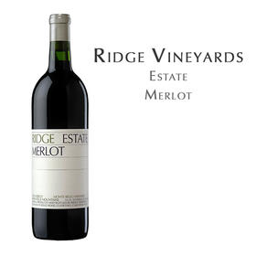 瑞园庄园梅洛, 美国 Ridge Estate Merlot, USA