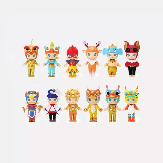 宫廷瑞兽系列Molly手办盲盒/随机发 故宫宫廷携手泡泡玛特 商品图0