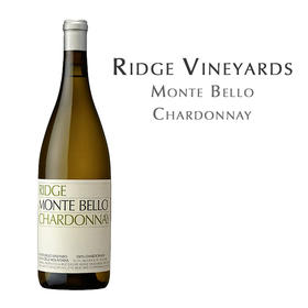 瑞园庄园丽山夏多内, 美国 圣克鲁兹山 Ridge Monte Bello Chardonnay, USA Santa Cruz Mts